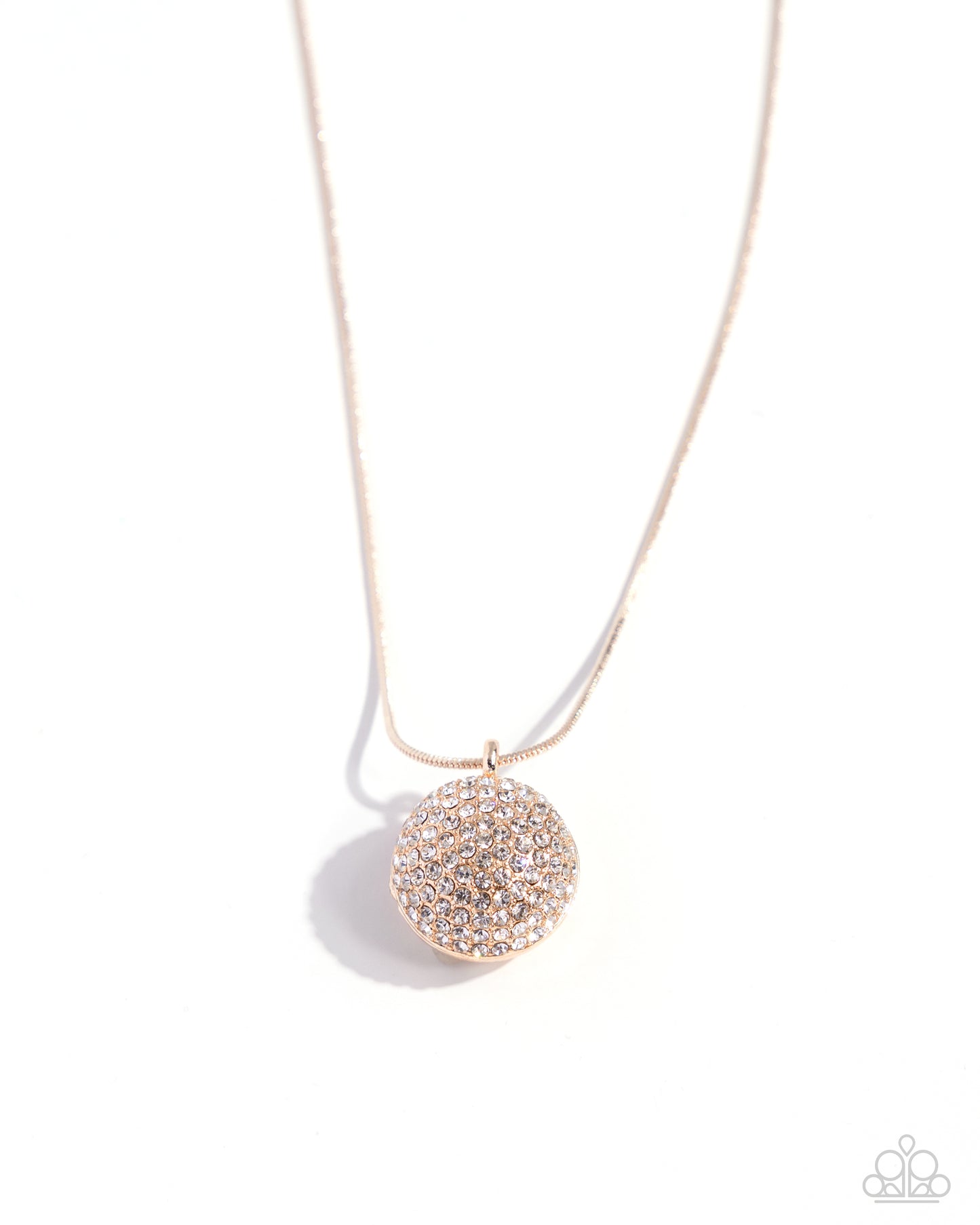 Bedazzled Bravado - Rose Gold Necklace - Paparazzi Accessories