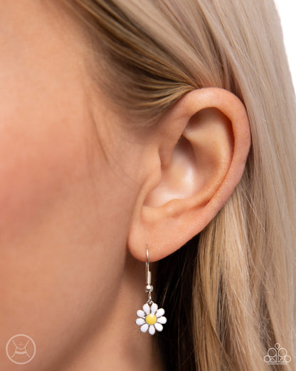 Floral Falsetto - White - Paparazzi Accessories