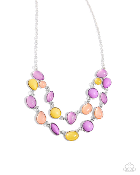 Variety Vogue - Purple Necklace - Paparazzi Accessories