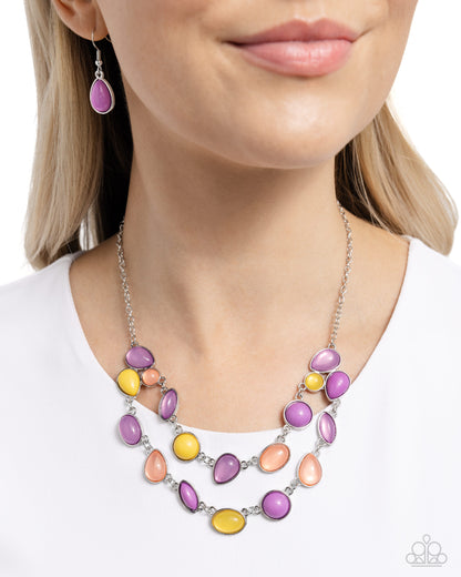 Variety Vogue - Purple Necklace - Paparazzi Accessories
