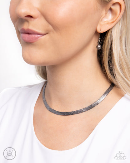 Simply Scintillating - Black Necklace - Paparazzi Accessories