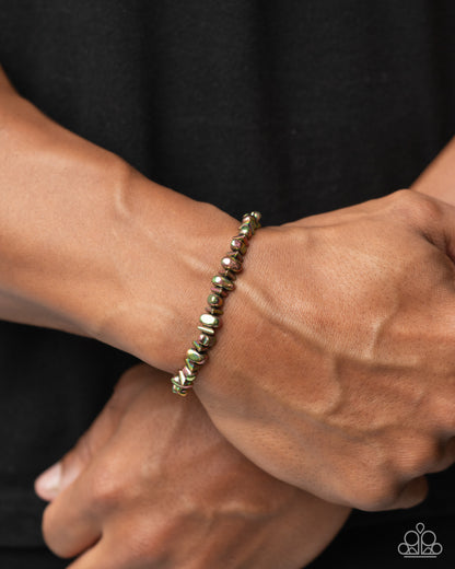 City Combination - Multi Urban Stretchy Bracelet - Paparazzi Accessories