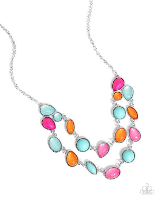 Variety Vogue - Pink Necklace - Paparazzi Accessories