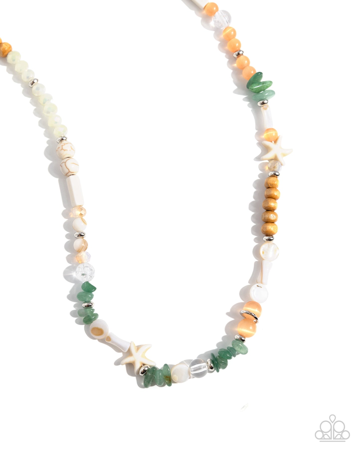 Beachy Beginner - Green Necklace - Paparazzi Accessories