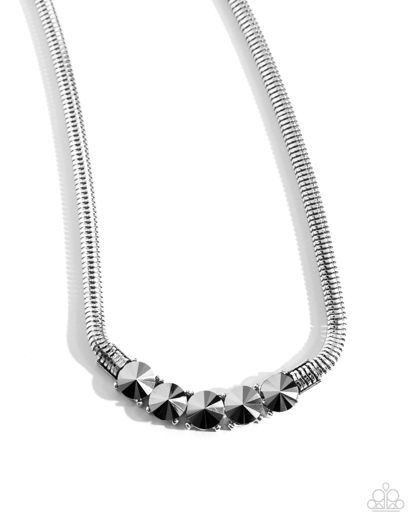 Musings Makeover - Silver Necklace - Paparazzi Accessories