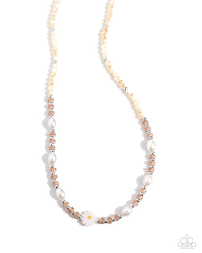 Daisy Deal - Brown Necklace - Paparazzi Accessories