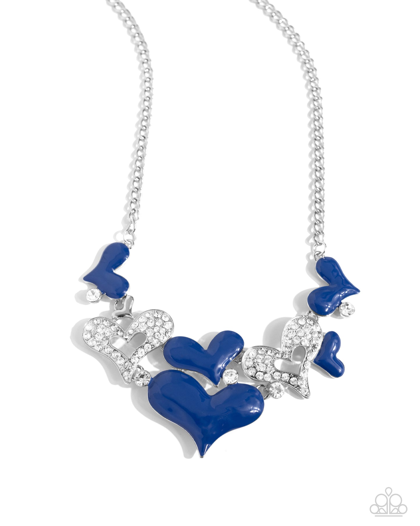 Room in My Heart for More - Blue Necklace - Paparazzi Accessories