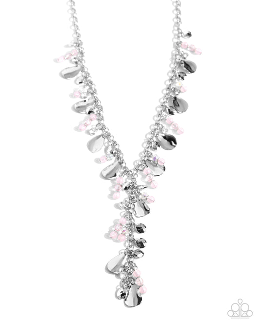 Refined Rush - Pink Beaded Necklace - Paparazzi Accessories