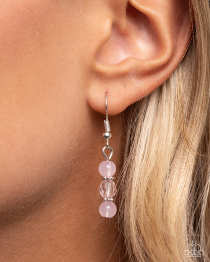 Refined Rush - Pink Beaded Necklace - Paparazzi Accessories