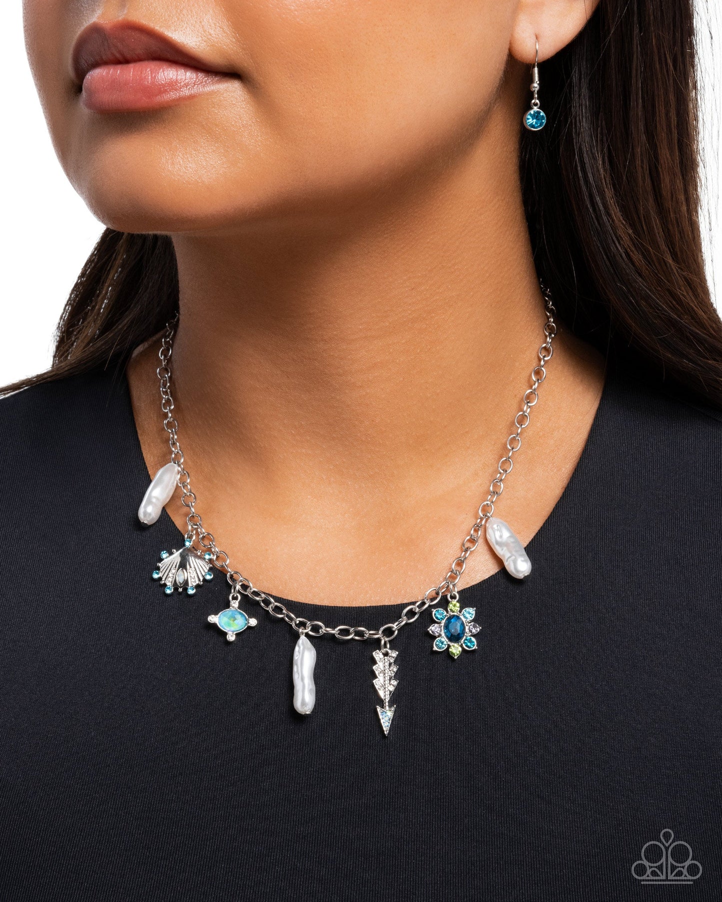 Broaching Beauty - Blue
