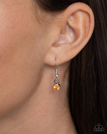 Lovely Lanyard - Multi Rhinestone Heart Lanyard Necklace - Paparazzi Accessories