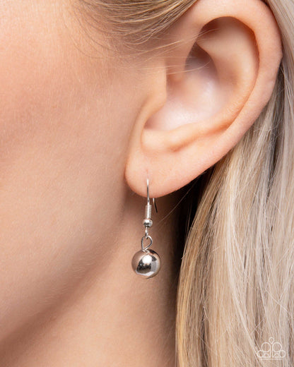 Laidback Layers - Silver Chains Necklace - Paparazzi Accessories