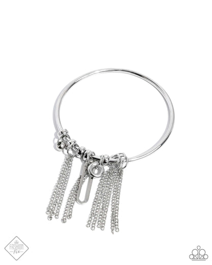 Copious Choice - Silver Charm Bracelet - Paparazzi Accessories