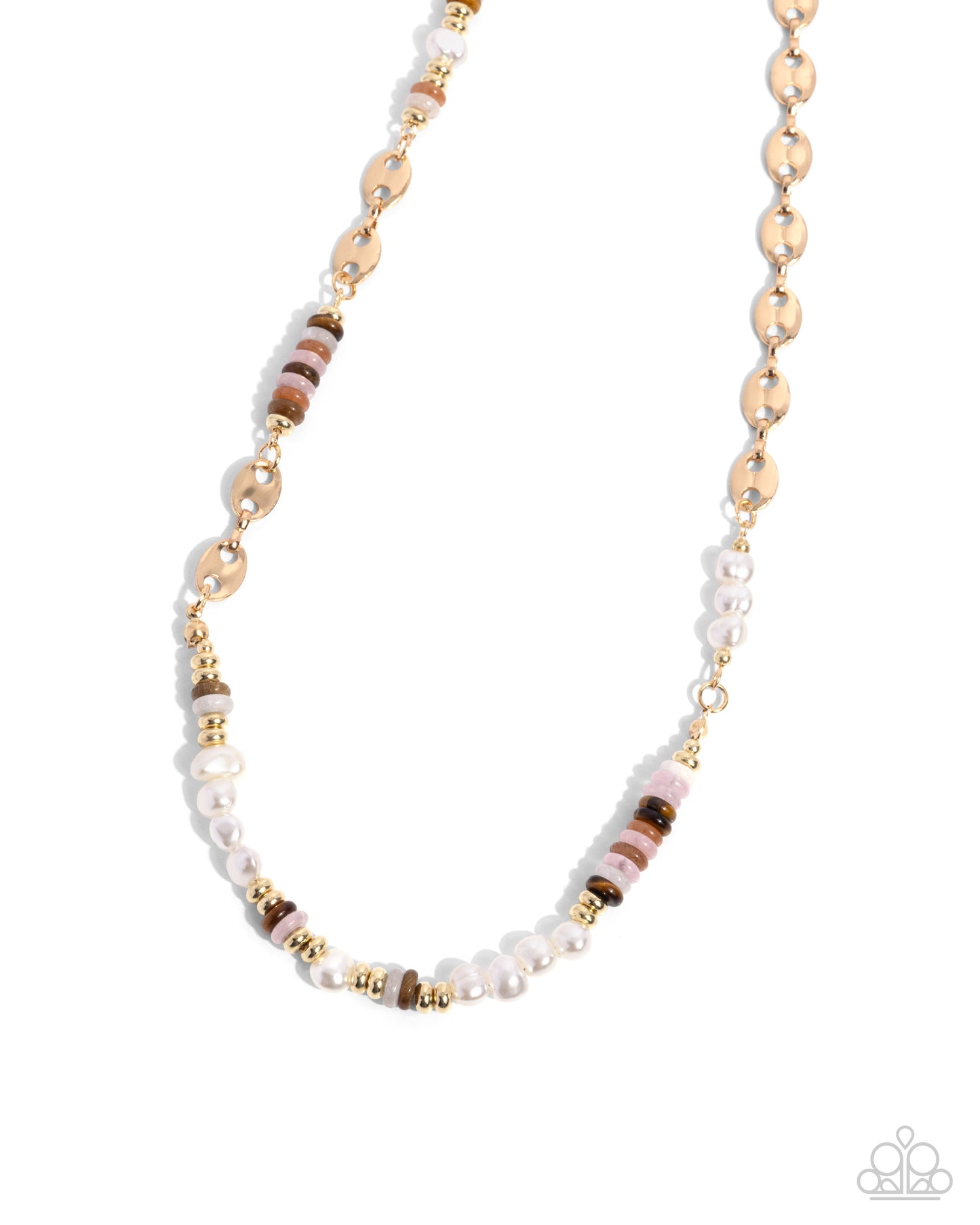 Wholesome Wanderlust - Gold Soda Can Tab Chain Necklace - Paparazzi Accessories