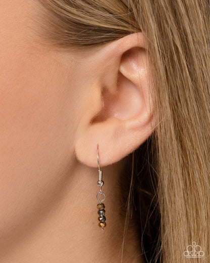 Mismatched Mirage - Multi Crystal Bead Necklace - Paparazzi Accessories