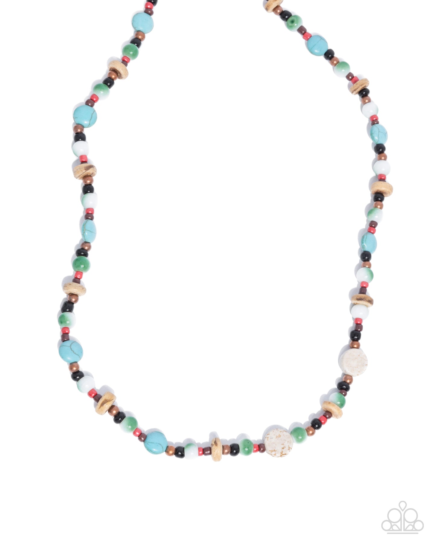 Urban Uniform - Multi Stone and Beads Urban Necklace - Convention Exclusive 2024 - Paparazzi Accessories
