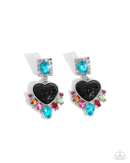 Bohemian Bling - Black Earrings - Paparazzi Accessories