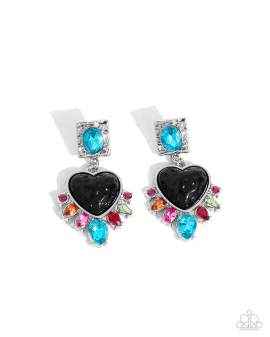 Bohemian Bling - Black Earrings - Paparazzi Accessories