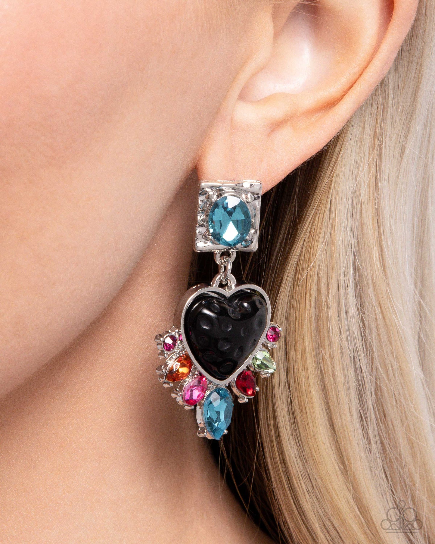 Bohemian Bling - Black Earrings - Paparazzi Accessories