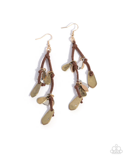 Sunset Suede - Earrings