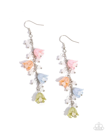 Snow Drops - Multi Earrings - Paparazzi Accessories