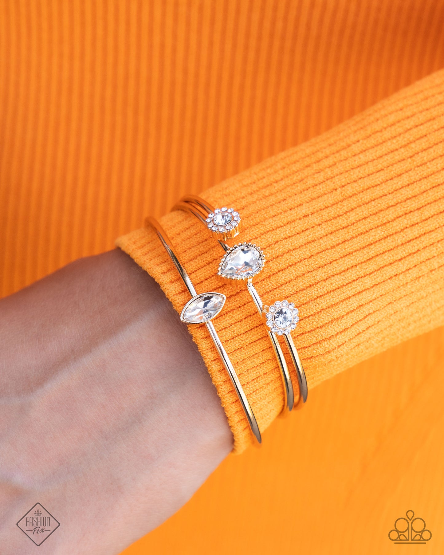 Prolific Patron - Gold Cuff Bracelets - Paparazzi Accessories