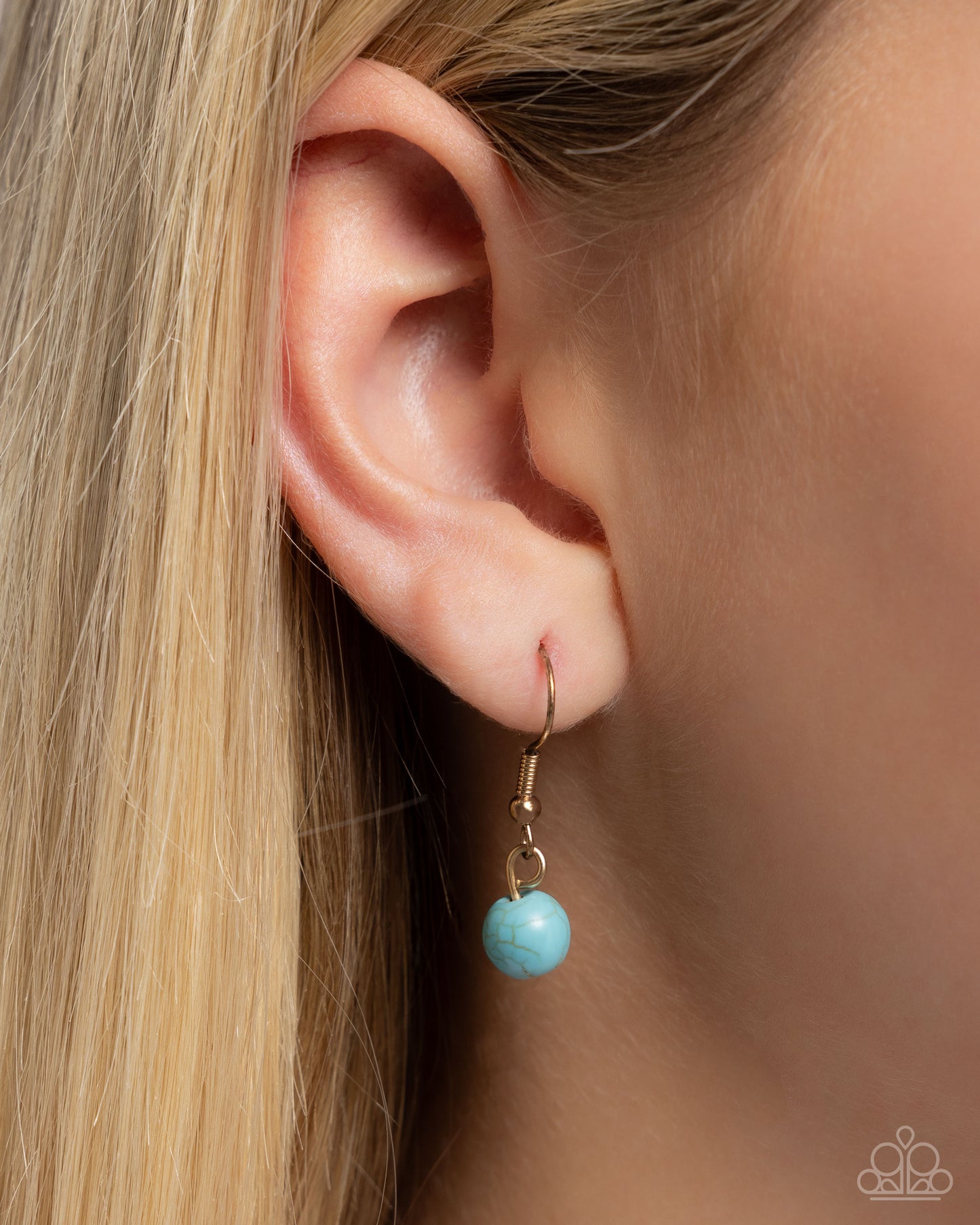 Saloon Girl - Gold Western Charms Necklace - Paparazzi Accessories