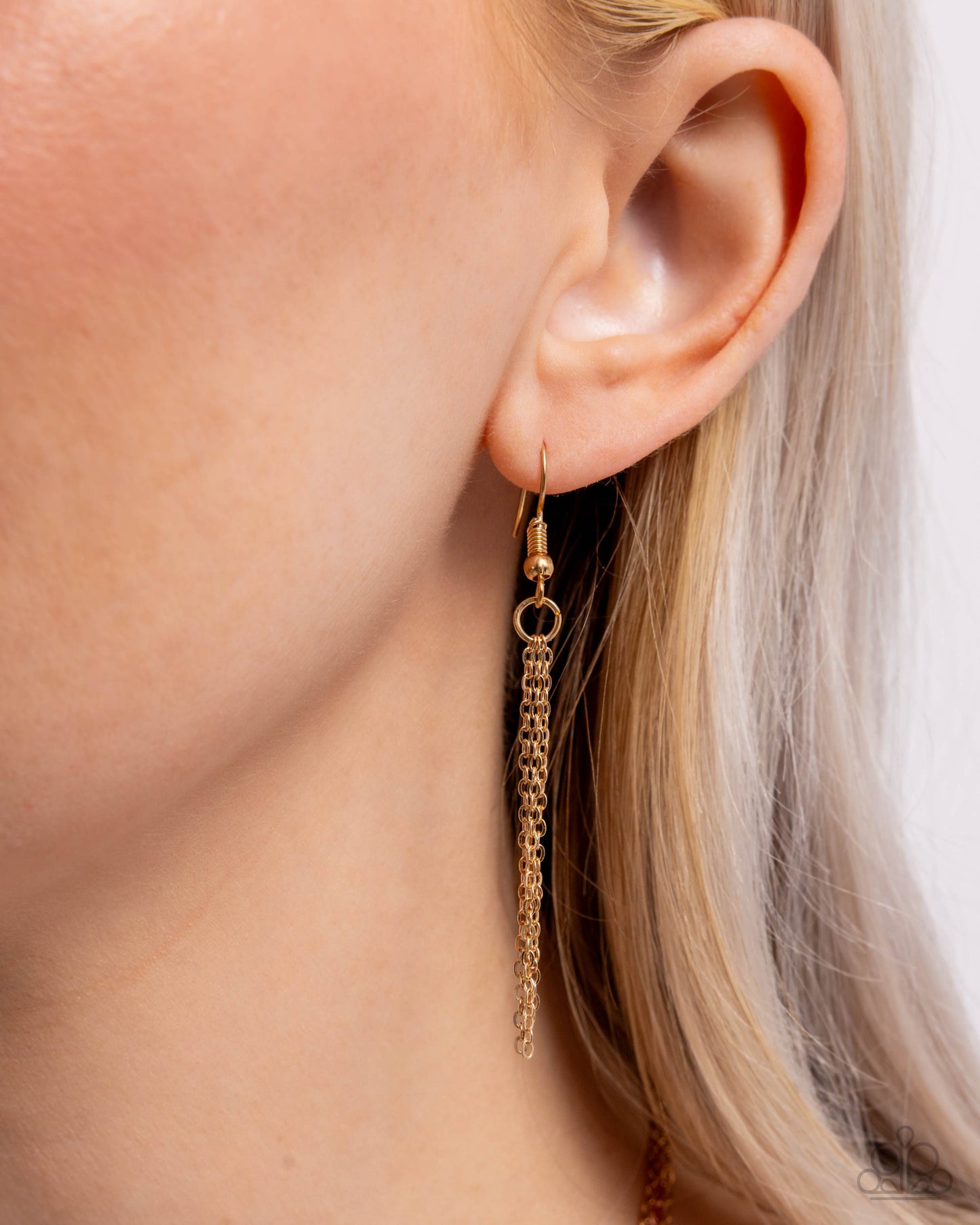 Stellar Spectacle - Multi Tiered Gold Necklace - Paparazzi Accessories