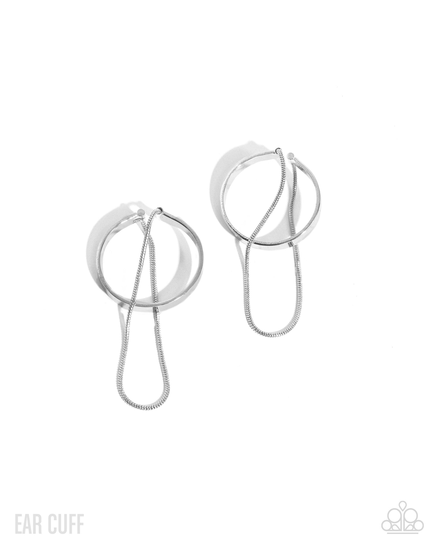 Boston Babe - Silver Ear Cuff - Paparazzi Accessories