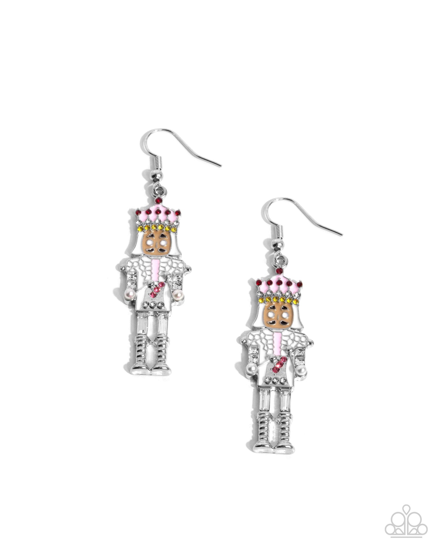 Nutcracker Nostalgia - Multi Fishhook Earrings - Paparazzi Accessories