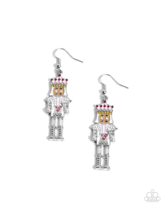 Nutcracker Nostalgia - Multi Fishhook Earrings - Paparazzi Accessories