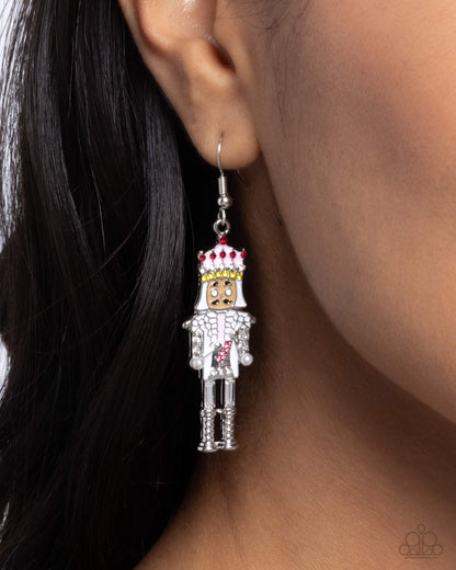 Nutcracker Nostalgia - Multi Fishhook Earrings - Paparazzi Accessories