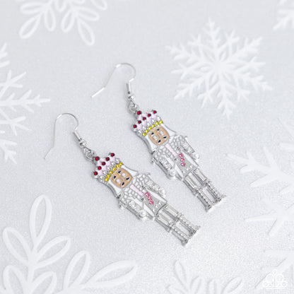 Nutcracker Nostalgia - Multi Fishhook Earrings - Paparazzi Accessories