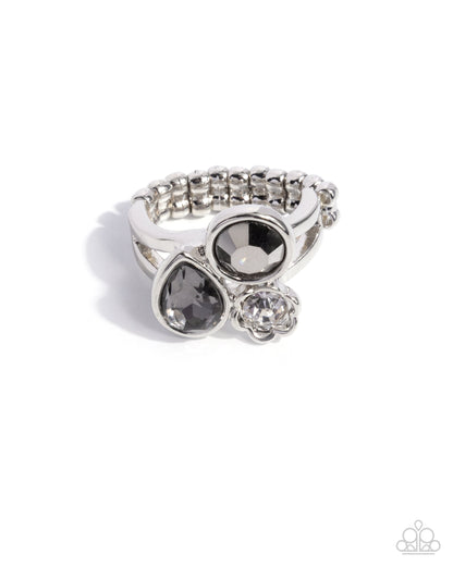 Candid Candidate - Silver Ring - Paparazzi Accessories