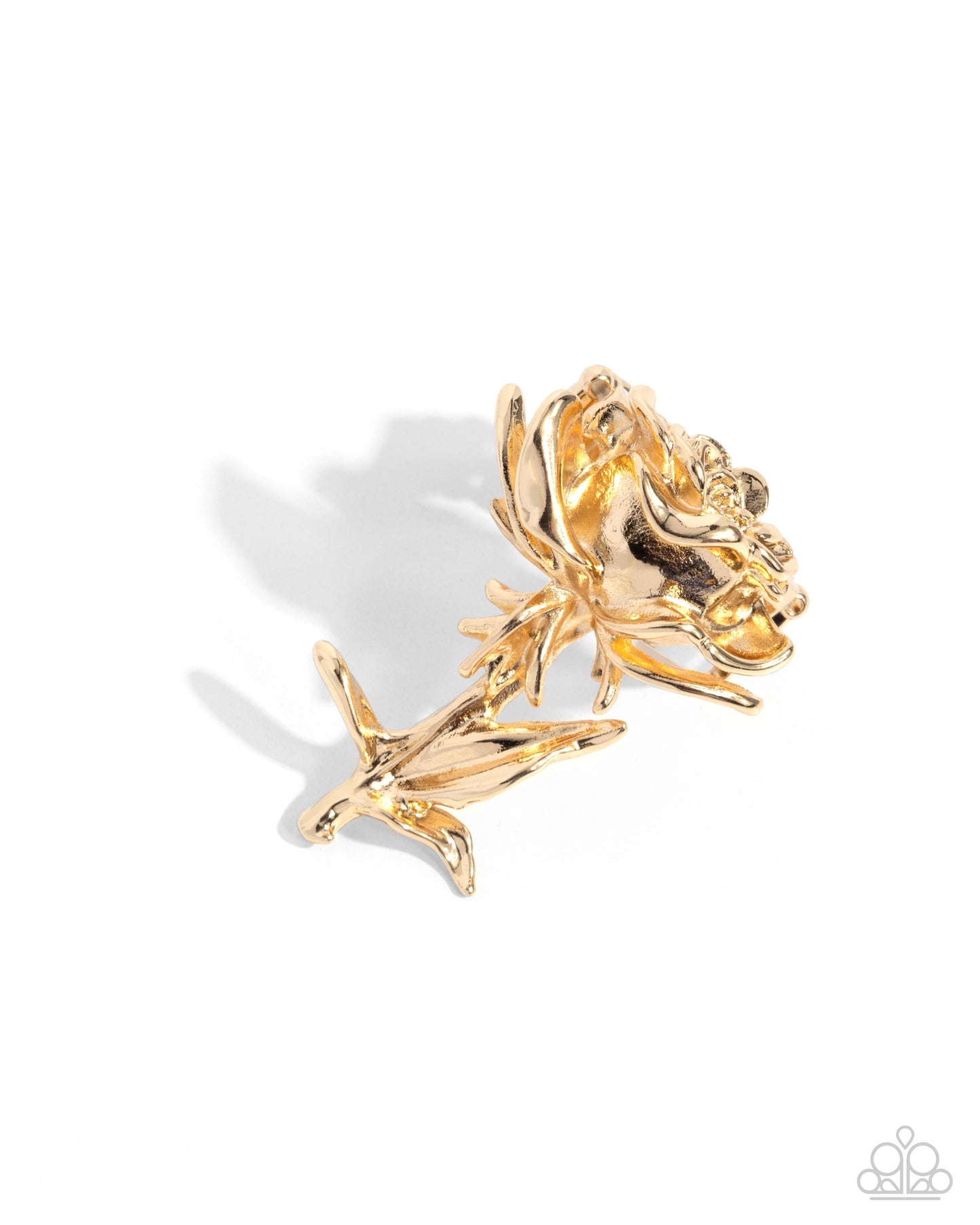 Rose Period - Gold Ring - Paparazzi Accessories