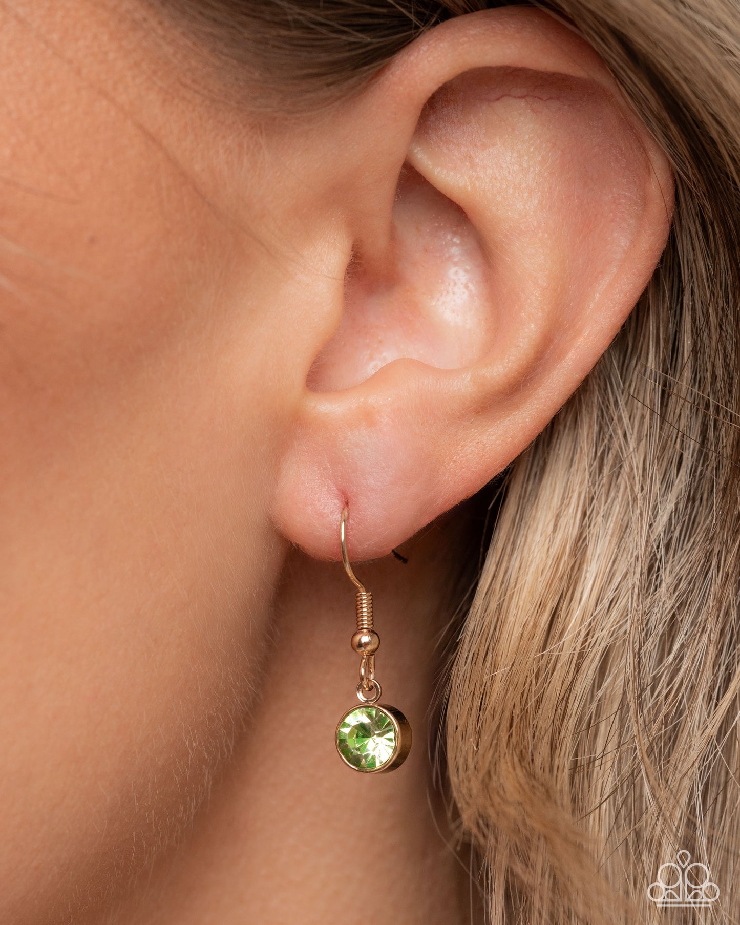 Complete Look - "Fortunate Favor - Green" Necklace & "Fortuante Fanfare - Green" Ring - Paparazzi Accessories