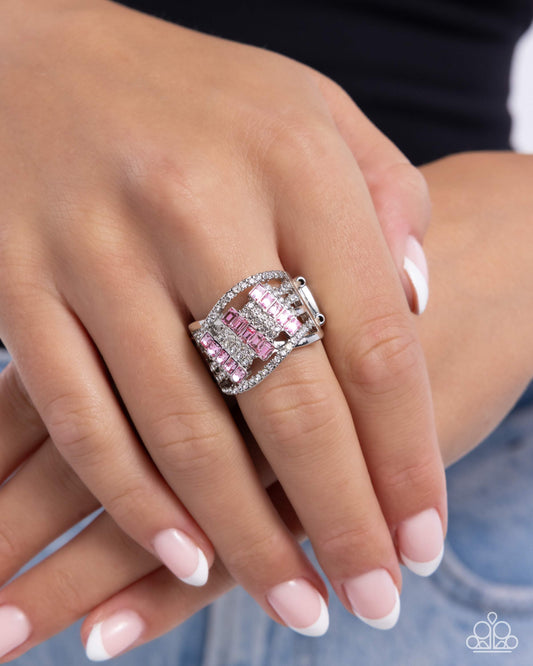 Confident Crisscross - Pink
