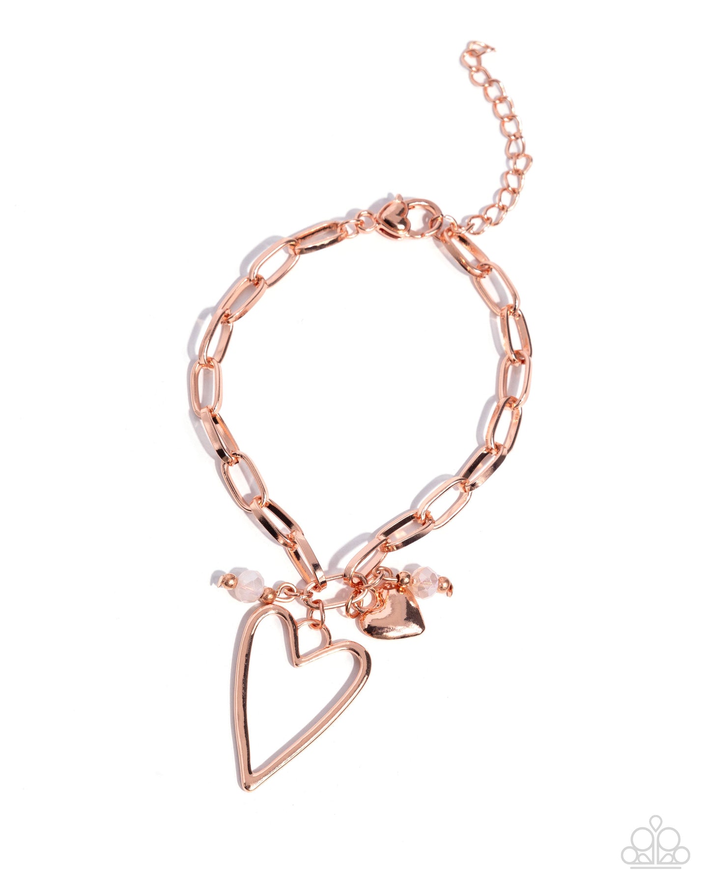Emotional Eloquence - Copper Clasp Bracelet - Paparazzi Accessories