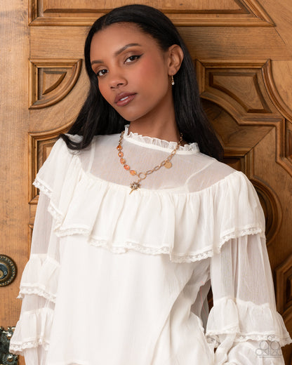 Loose and Wild - Gold Necklace - Paparazzi Accessories