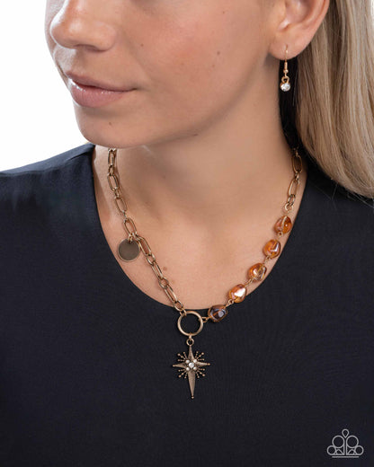 Loose and Wild - Gold Necklace - Paparazzi Accessories