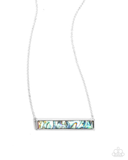 Adorable Abalone - Multi Necklace - Paparazzi Accessories