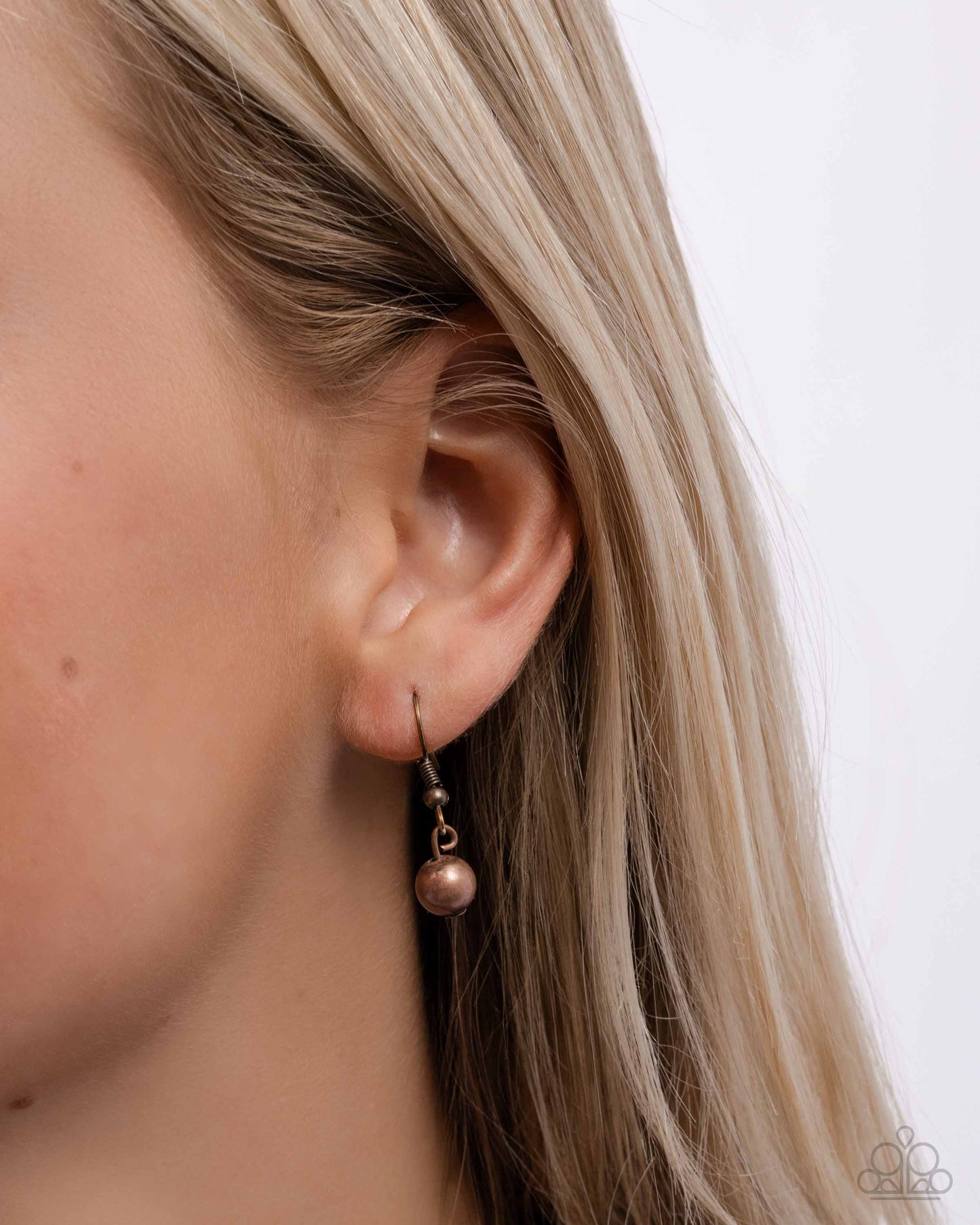 Magical Metamorphosis - Copper Acrylic Butterfly Pendant Necklace - Paparazzi Accessories