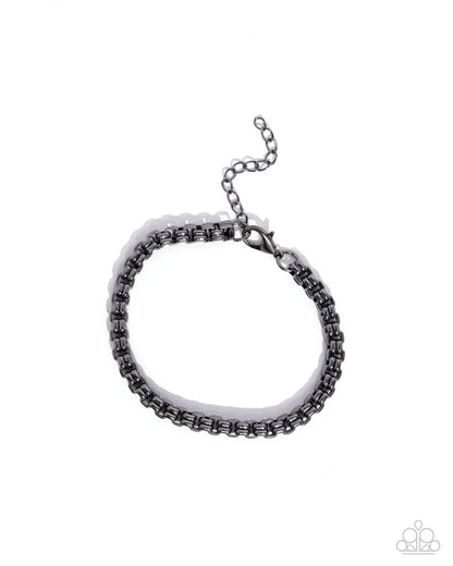 Complete Look - "Alternative Appeal - Black Necklace",  "Alternative Approach - Black Bracelet" - Paparazzi Accessories