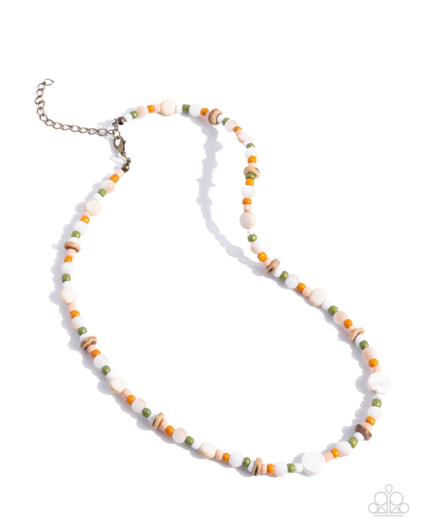 Urban Uniform - Brass Urban Necklace - Paparazzi Accessories