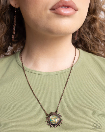 Copper Suns Complete Look - Paparazzi Accessories