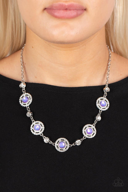 Summer Dream - Purple Opalescent Necklace - Paparazzi Accessories