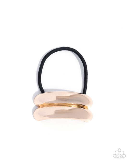 Headlining Hair Toss - Gold