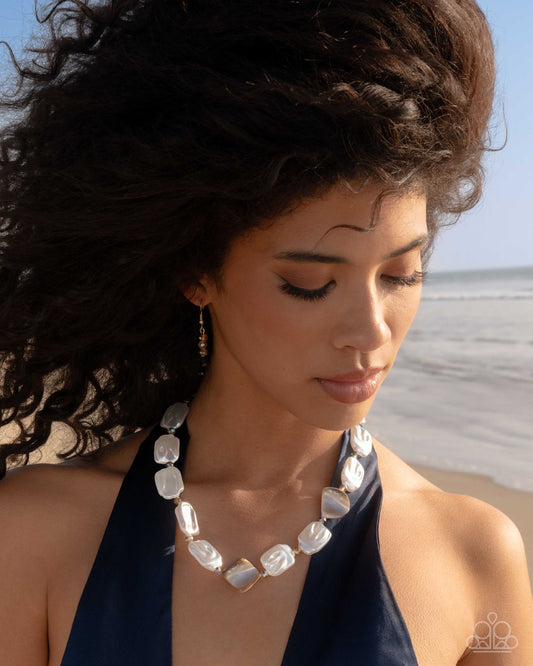 Crimped Collage - Necklace