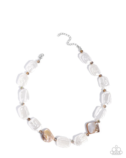 Crimped Collage - Necklace
