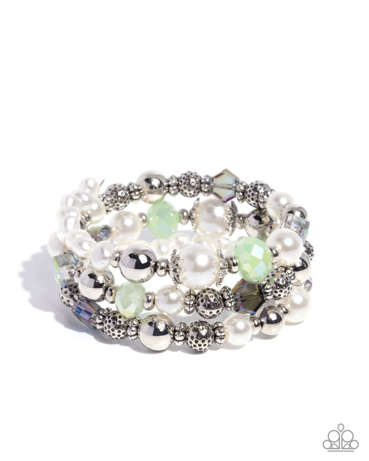 Devoted Dragonfly - Multi Coil Bracelet - Paparazzi Accessories